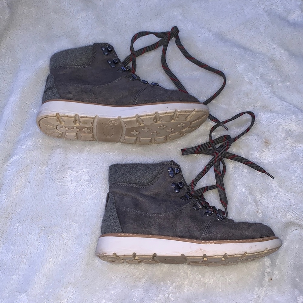 Grey Boots